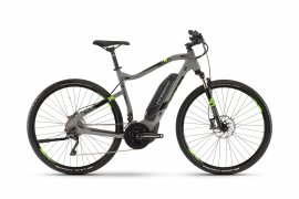 Haibike SDURO Cross 4.0 pánsky 28" 2019, šedá/čierna/zelená