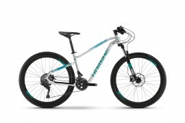 Haibike SEET HardSeven Life 2.0 27,5" 2019/2020, biela/tyrkysová/azúrová matná