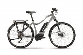 Haibike SDURO Trekking 3.0 dámsky 28" 2019, šedá/biela/čierna matná