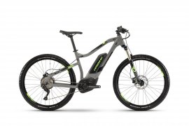 Haibike SDURO HardSeven 4.0 27,5" 2019, šedá/čierna/zelená