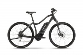 Haibike SDURO Cross 1.0 dámsky 28" 2019, čierna/titán/šedá matná