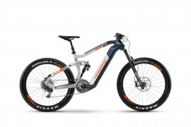 Haibike XDURO NDURO 5.0 27,5" 2019, modrá/biela/oranžová