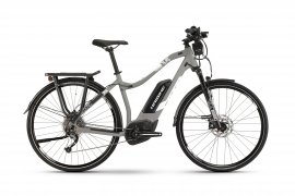 Haibike SDURO Trekking 3.5 dámsky 28" 2019, šedá/biela/čierna matná