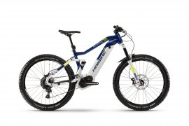 Haibike SDURO FullSeven Life LT 7.0 27,5" 2019, šedá/modrá/limetková