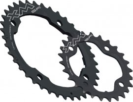 Prevodník MICHE MTB XM TT SR, BCD120/80, vonkajší 39 z, čierny, 10-st.