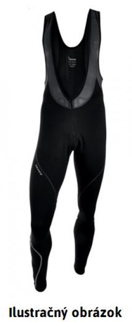Cyklistické nohavice SILVINI MOVENZA TOP MP1316, black-cloud