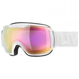 Lyžiarske okuliare UVEX Downhill 2000, S FM white mirror pink, (S2)