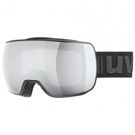Lyžiarske okuliare UVEX Compact LM, black mat litemirror silver, (S2)