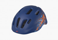 Detská prilba Limar 224 Superlight, blue/orange flames