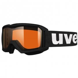 Lyžiarske okuliare UVEX flizz LG black mat