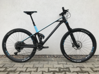 MONDRAKER FOXY CARBON R 29" 2019, black phantom/light blue, L - TEST, SUPER CENA!