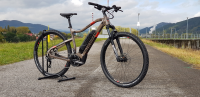 Haibike SDURO HardNine 4.0 2020, piesková/červená/čierna