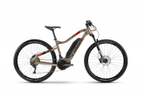 Haibike SDURO HardNine 4.0 2020, piesková/červená/čierna