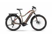 Haibike SDURO Trekking 4.0 dámsky 2020, piesková/čierna/červená