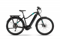 Haibike SDURO Trekking 7.0 dámsky 2020, čierna/tyrkysová/antracitová