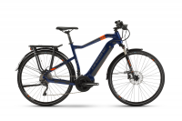 Haibike SDURO Trekking 5.0 pánsky 2020, modrá/oranžová/titánová
