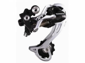 Menič MTB 9K SHIMANO XT M772 SHADOW čierno-strieborný stredné vodítko, original bale
