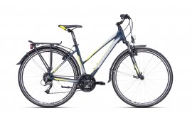 CTM Bora 1.0 Trek 28" 2019, matná petrolejová/limetková
