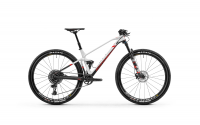 Mondraker F-Podium Carbon DC R - DT Swiss 2020, white/carbon/flame red
