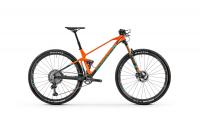 Mondraker F-Podium Carbon DC RR 2020, fox orange/carbon/light green