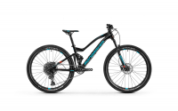 Mondraker Factor 26 2020, black/light blue/flame red