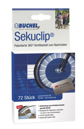 Odrazky na špice, 80 mm, 3M Scotchlite reflex, 72 ks, cena za ks 0,40 €