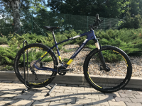 HAIBIKE GREED HardSeven 7.0 27,5" 2018, modrá/strieborná/citrónová, 18"-TESTOVACÍ BIKE-SUPER CENA!