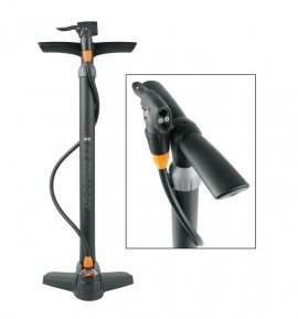 Stojan.pumpa SKS Air X-Press 8.0 Multi-Valve, čierna, manometer