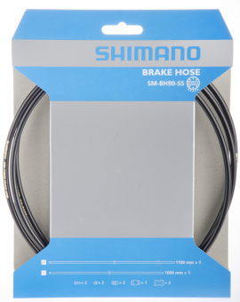 Hydraulická hadica SHIMANO pre kotuč. brzdu Deore M596, čierna, 1700 mm