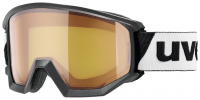 UVEX athletic LGL black/lasergoldlite blue, S2, veľ. M
