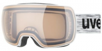 UVEX compact V white/variomatic silver mirror, S1-3, veľ. M