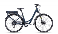 CTM eTerra 28" 2020, matná petrolejová/žltá, 17" (430)