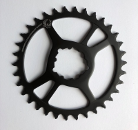 Prevodník SRAM X-SYNC 2 34Z DIRECT MOUNT 3MM OFFSET BOOST COLD FORGED AL BLACK, 12-kolo OEM balenie