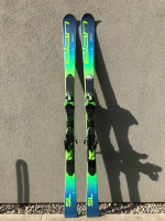 Elan SL FUSION + EMX 12 19/20, 165 cm - 1x jazdené - (TOP STAV)