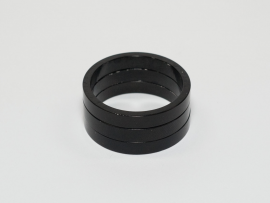 PODLOŽKA ACO-S1 (10KS) 28,6 x 15 MM ČIERNA, cena za 1 ks