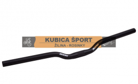 Riadítka trekking ZOOM dural 30mm, čierna matná, 25,4, 620 mm, 10st