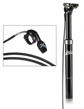 XLC All MTN teleskopická sedlovka SP-T06 O 31,6mm, 420mm, cerná, Remote 80-110kg